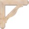 Ekena Millwork Funston Craftsman Smooth Bracket w/ Offset Brace, Douglas Fir, 7 1/2"W x 32"D x 32"H BKT0806X32X32FST04SDF - alternate 2